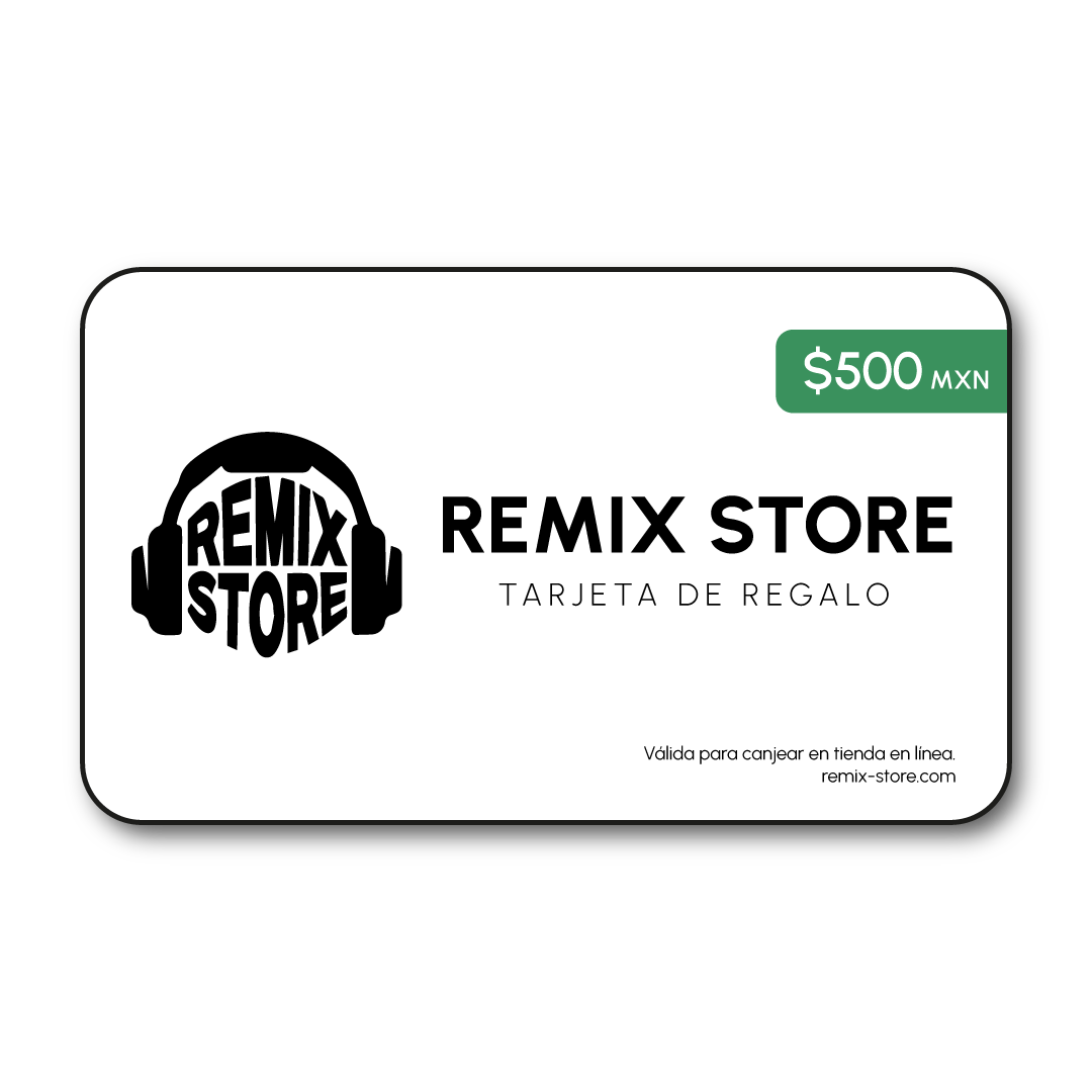 TARJETA DE REGALO REMIX STORE