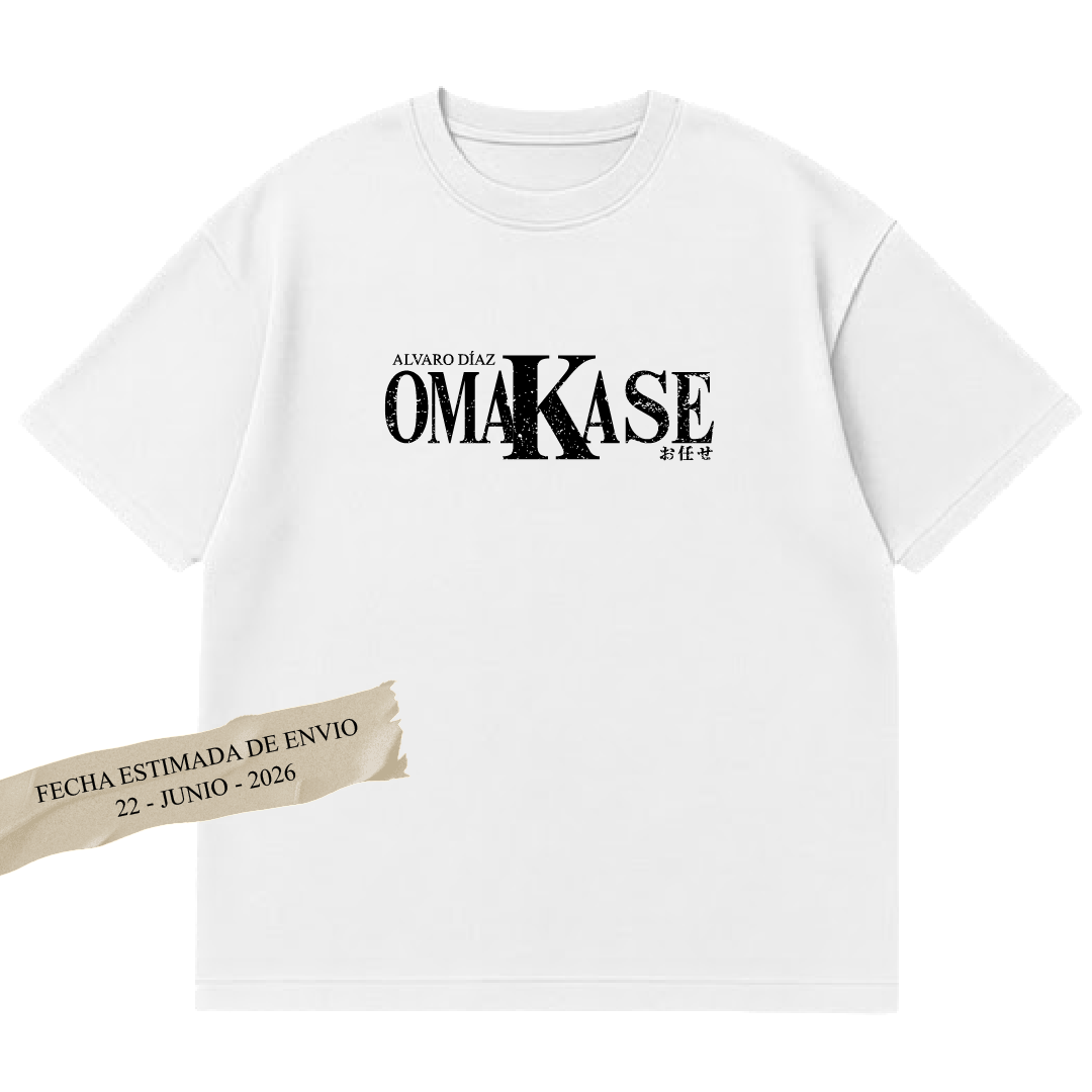 Playera ALVARO DIAZ - OMAKASE / BLANCA